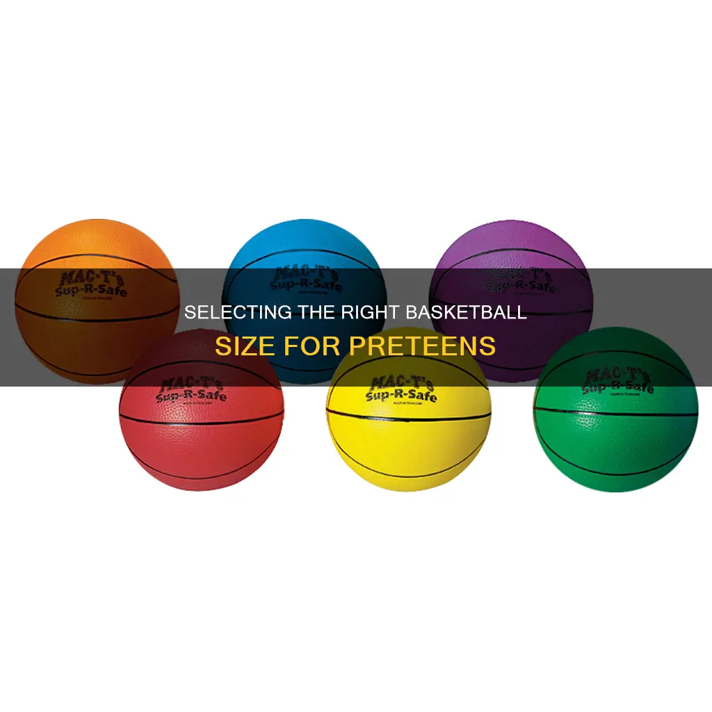 when do you use an intermediate size basketball