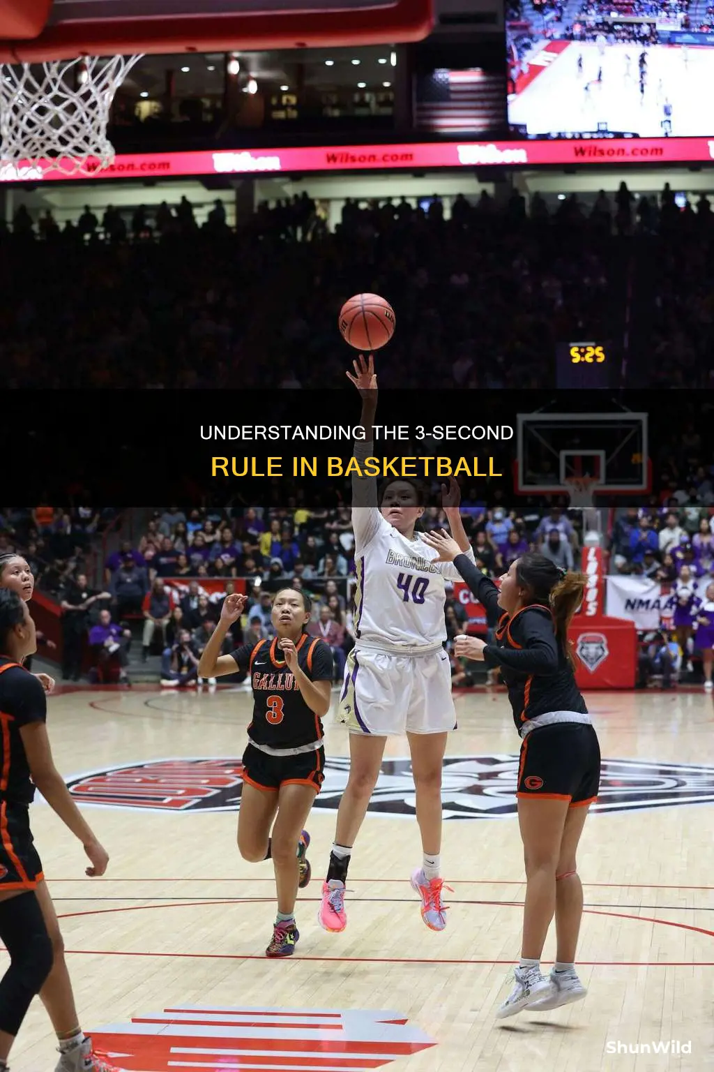 when does 3 second count start in basketball