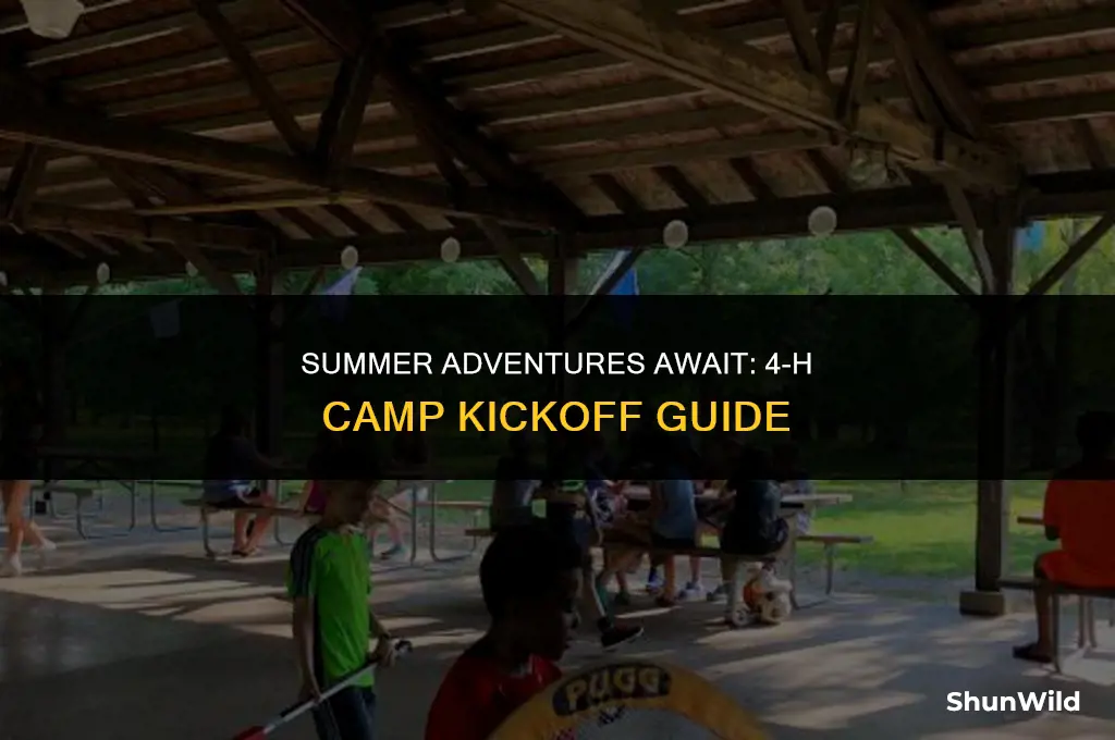 when does 4h camp start