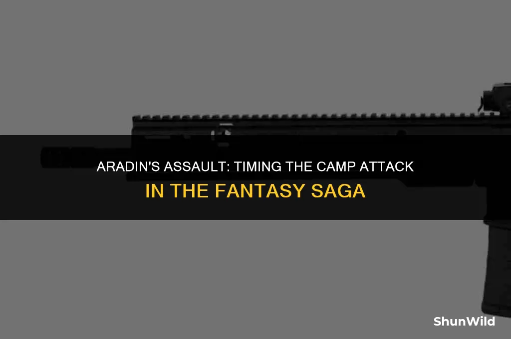 when does aradin attack camp