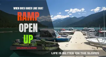 Baker Lake Boat Ramp: Opening Dates and Times