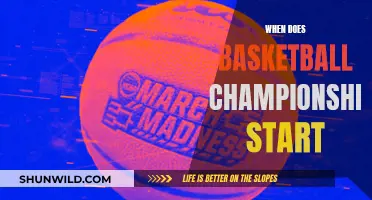 Basketball Championship: When the Action Starts