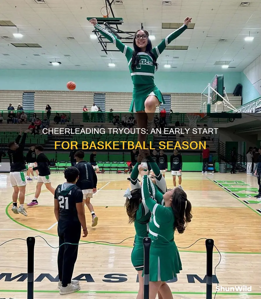 when does basketball cheer start