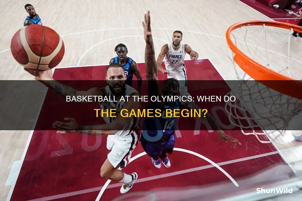 when does basketball for the olympics start