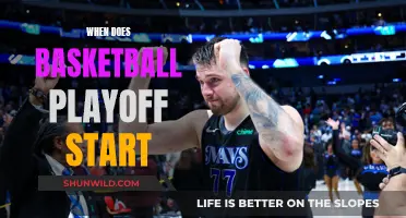 The Basketball Playoffs: When the Action Starts