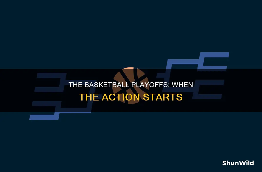 when does basketball playoff start