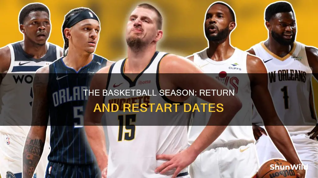 when does basketball start again