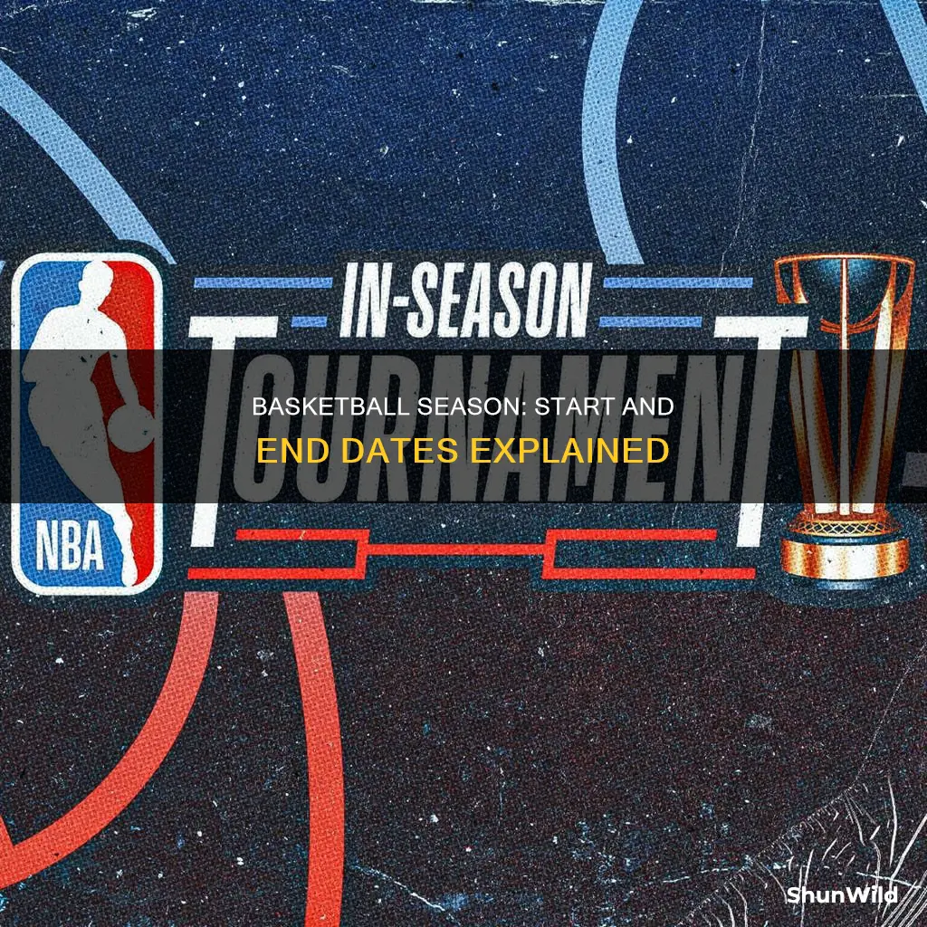 when does basketball start and end