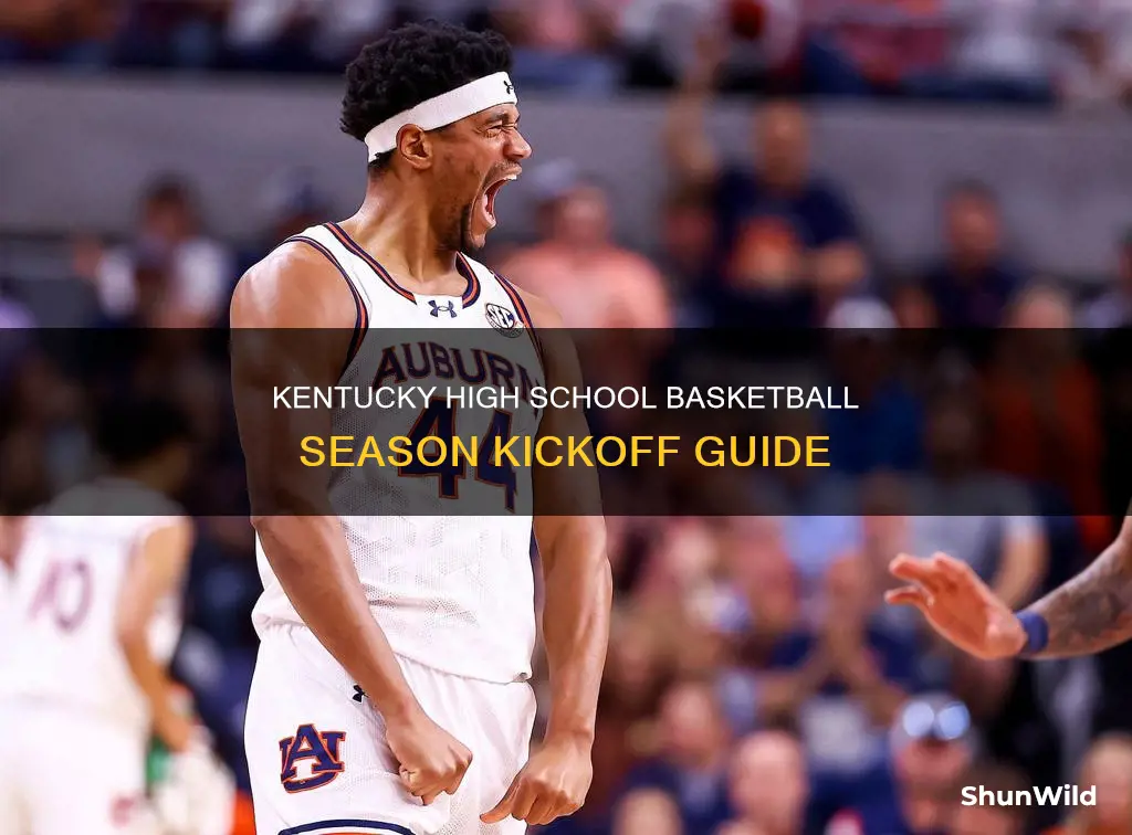 when does basketball start for high school in ky