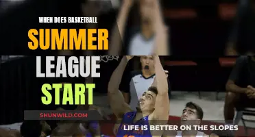 Summer Basketball League: When Does the Action Begin?