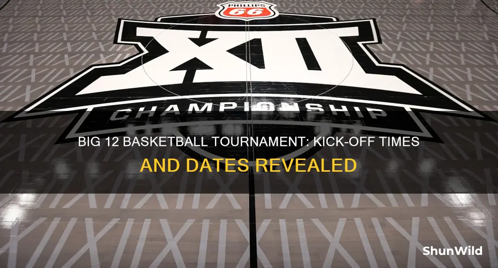 when does big 12 basketball tournament start