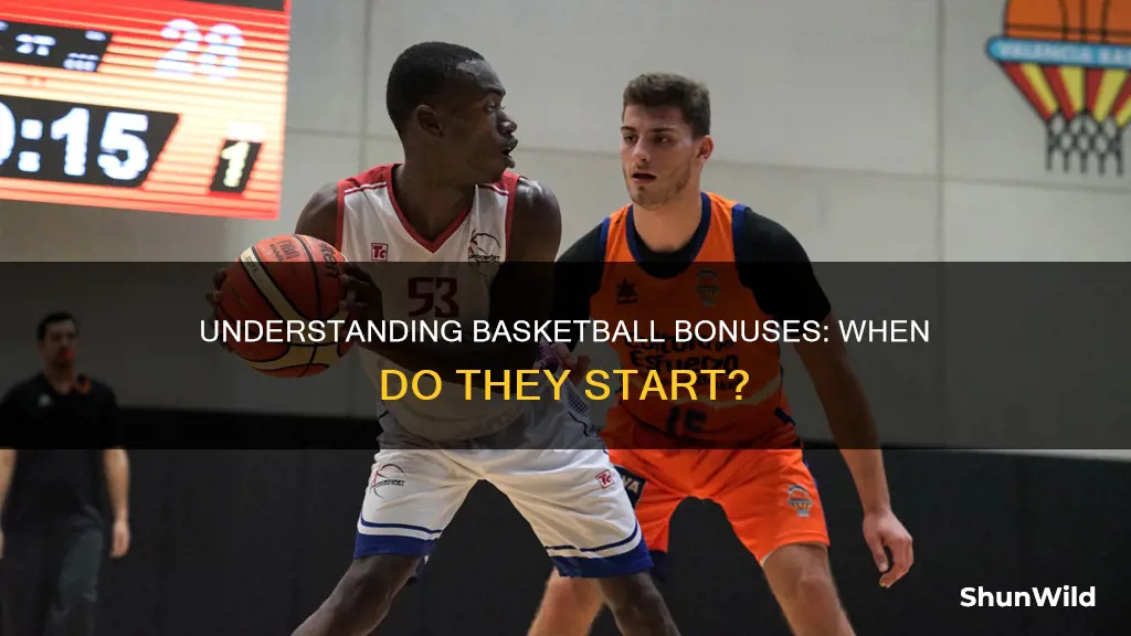 when does bonus start in basketball
