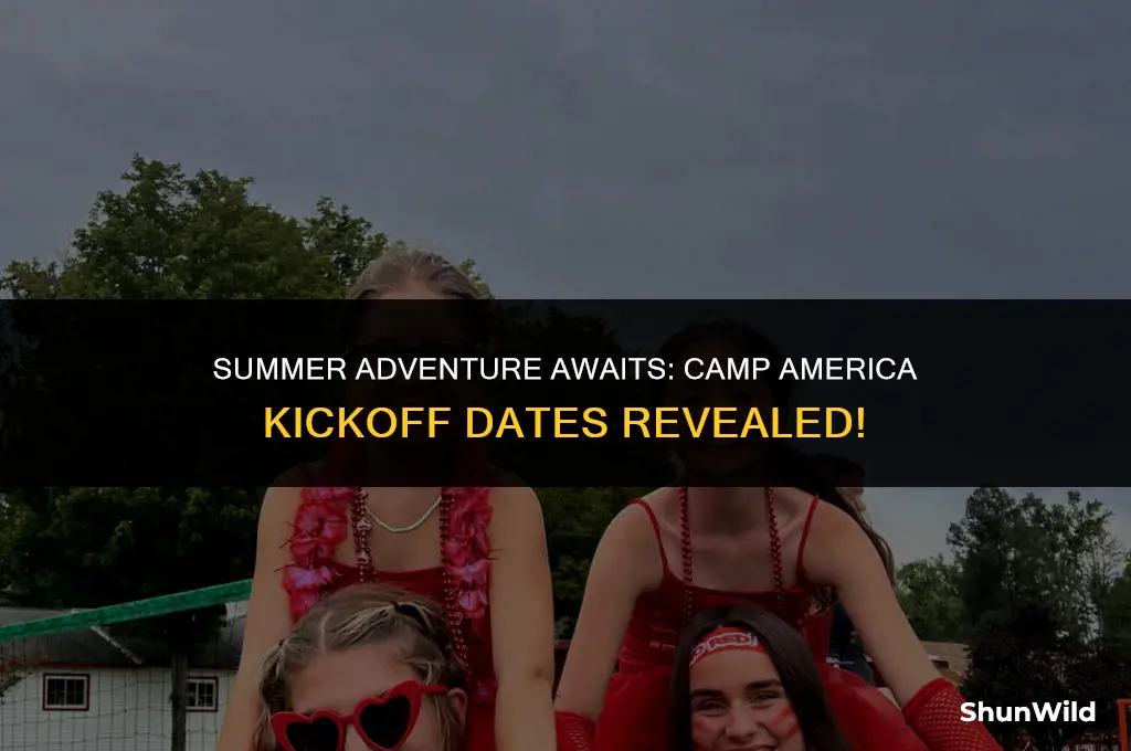 when does camp america start