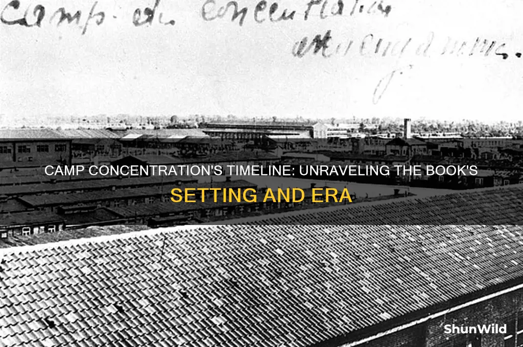 when does camp concentration book take place