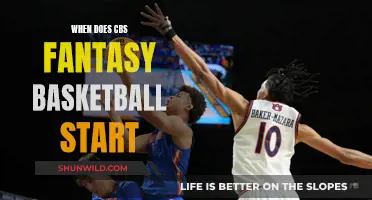 Fantasy Basketball on CBS: When Does the Action Start?