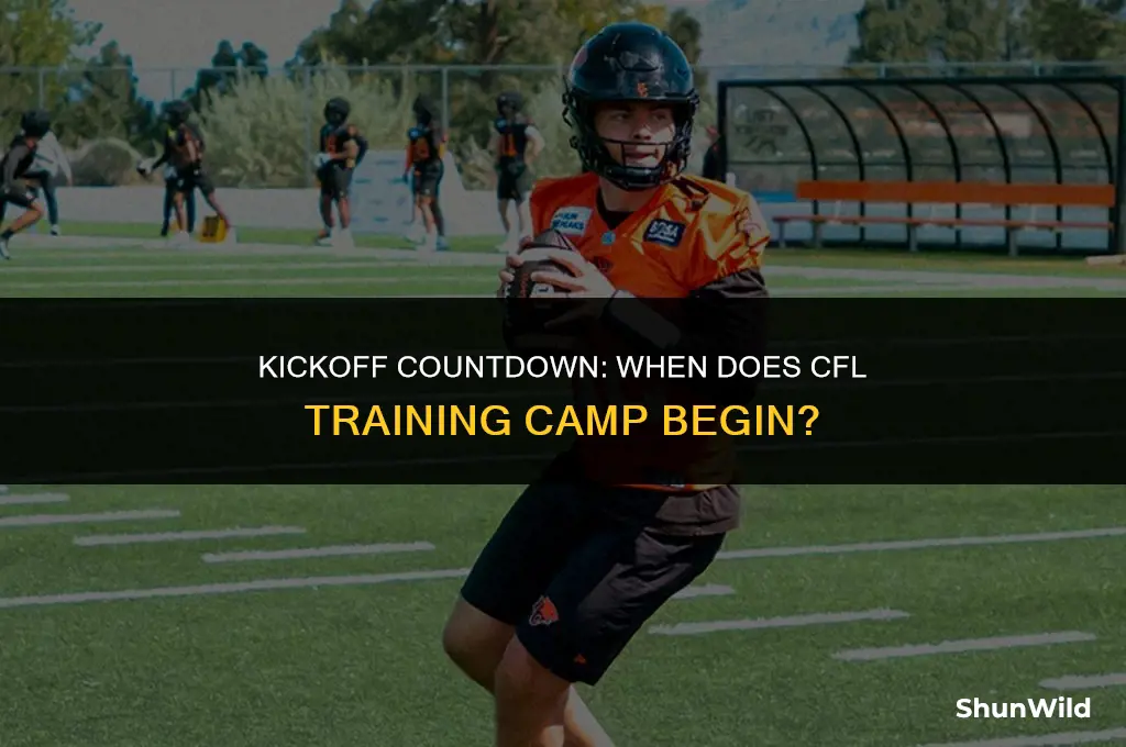when does cfl camp start