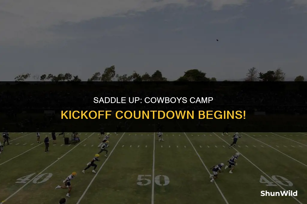 when does cowboys camp start