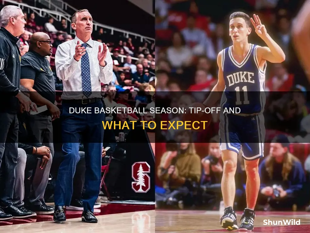 when does duke basketball start
