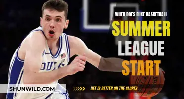 Duke Basketball Summer League: Start Dates and Schedule Revealed