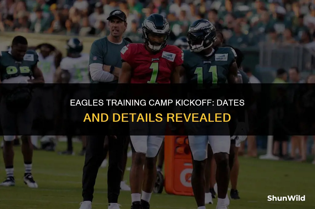when does eagles camp start