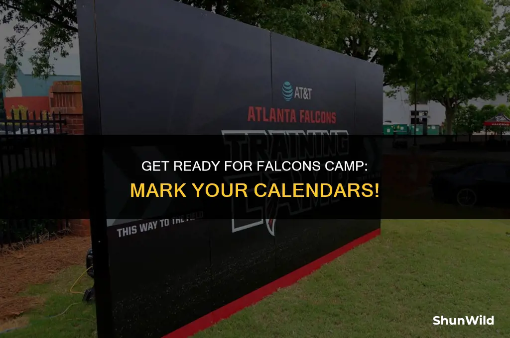 when does falcons camp start