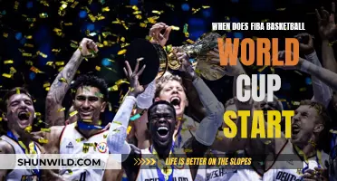 Basketball World Cup: FIBA's Tournament Start Dates