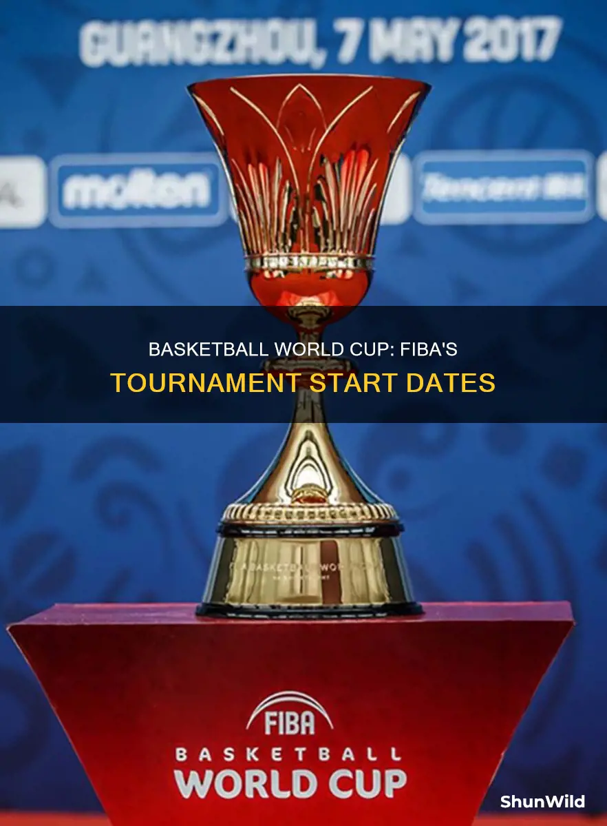 when does fiba basketball world cup start