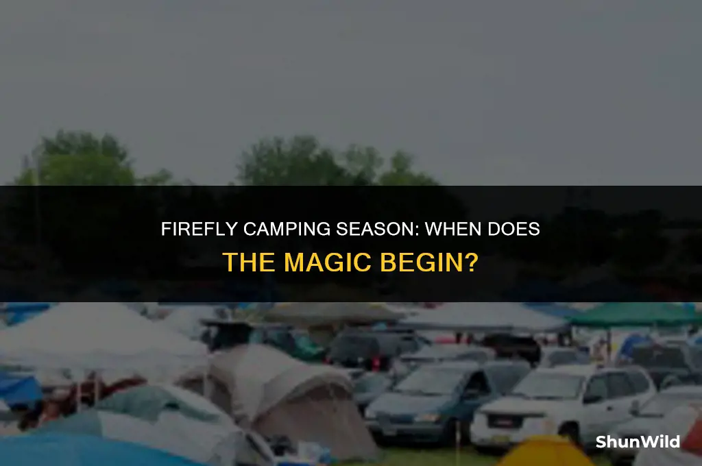 when does firefly camping open