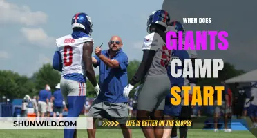 Giants Training Camp Kickoff: Dates and Details for the Upcoming Season