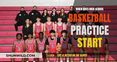 Preparing for High School Basketball: Practice Start Dates