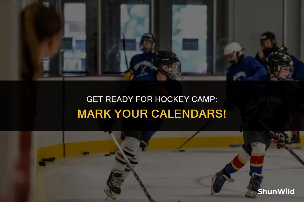 when does hockey camp start