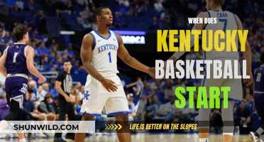 Kentucky Basketball Season: When Do the Games Start?