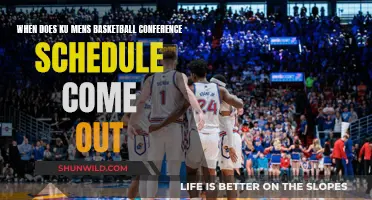 KU Men's Basketball: Conference Schedule Release Date