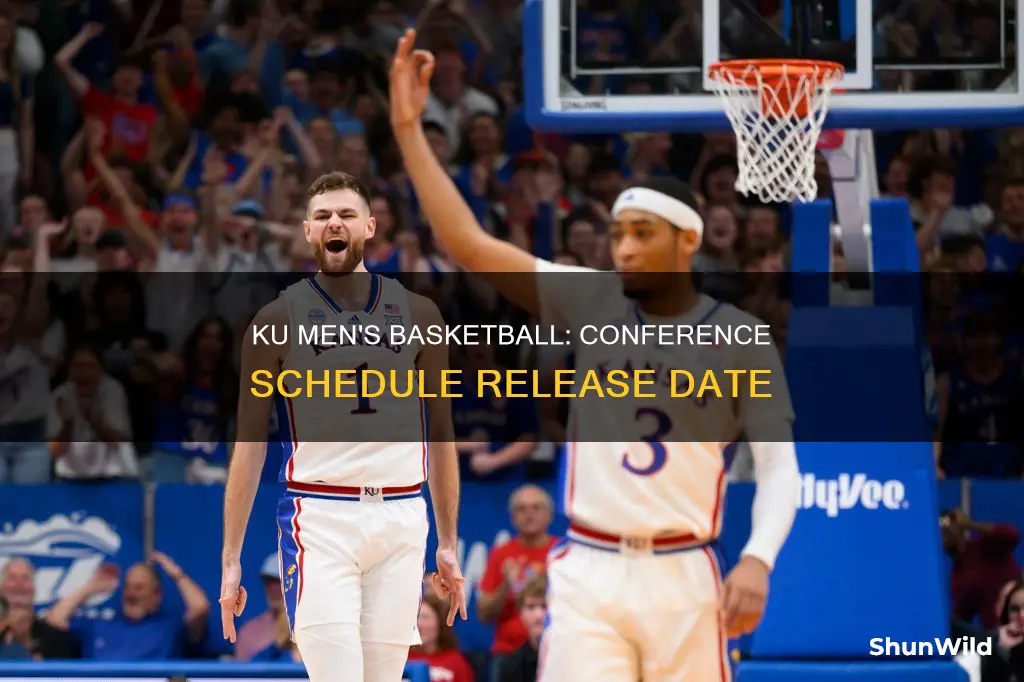 when does ku mens basketball conference schedule come out