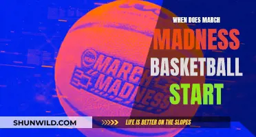 March Madness Basketball: Tip-Off Time