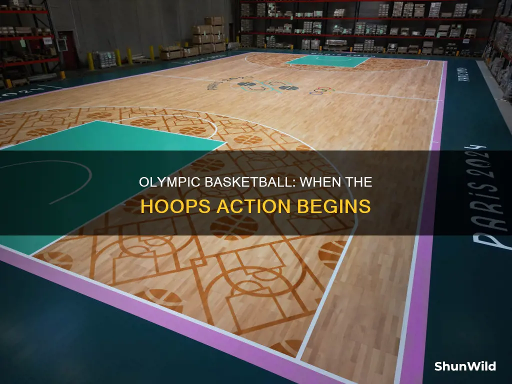 when does olimpic basketball start