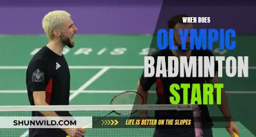 Badminton Olympic Events: When Do They Start?