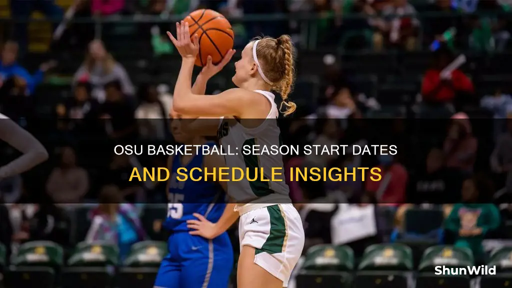 when does osu basketball start