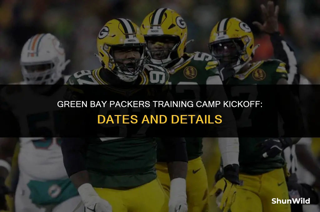 when does packers camp start