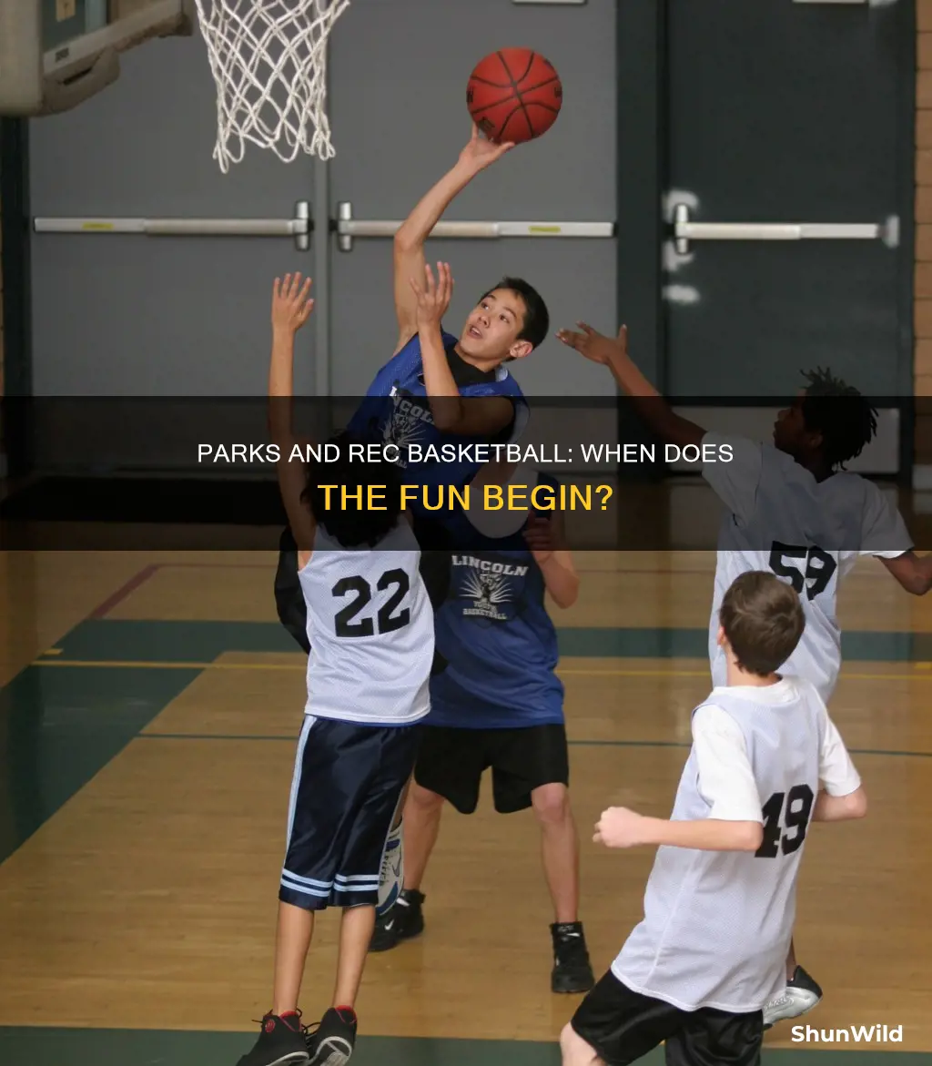 when does parks and rec basketball start