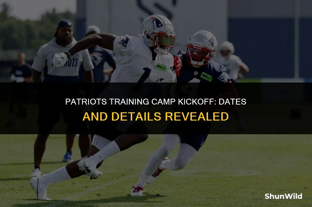 when does patriots camp start