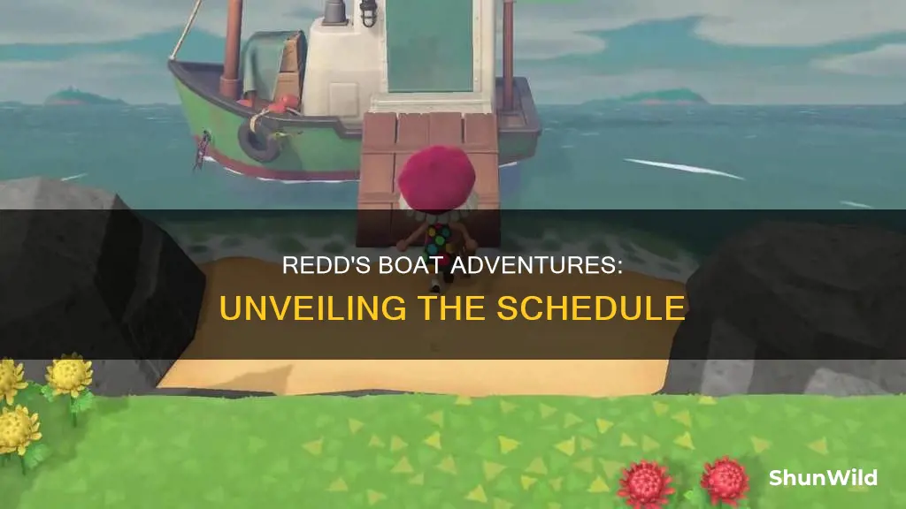 when does redd go to his boat