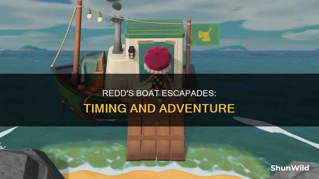 when does redd go to his boat