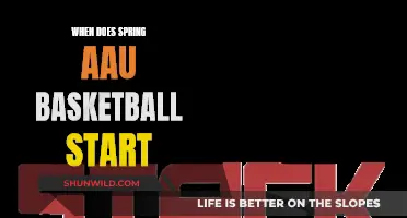 Spring AAU Basketball: When Does the Action Tip Off?