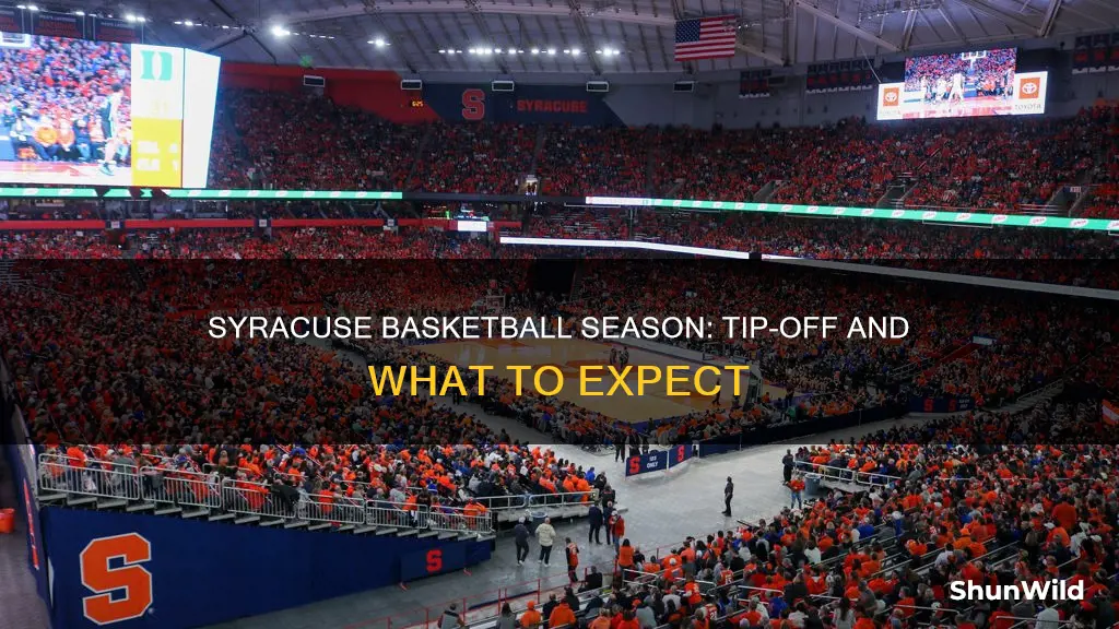 when does syracuse basketball start