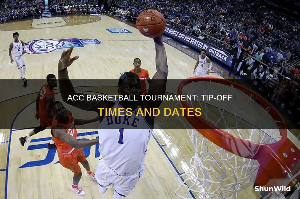 when does the acc tournament start in basketball