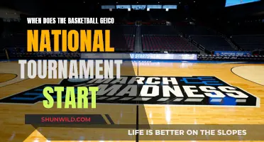 National Basketball Tournament: GEICO's Start Date Revealed