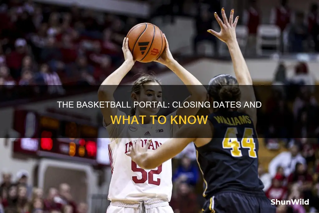 when does the basketball portal close