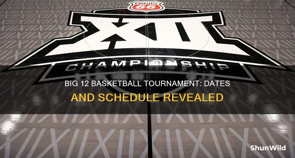 when does the big 12 basketball tournament start
