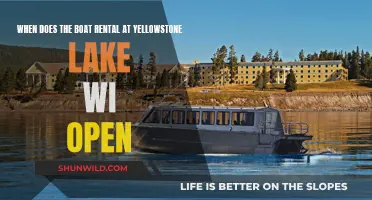 Yellowstone Lake Boat Rental: Opening Dates and Details